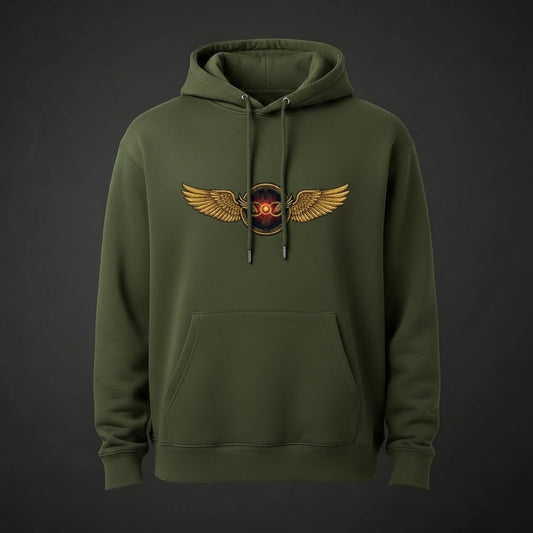 Infinite Wings Hoodie - Forest Green