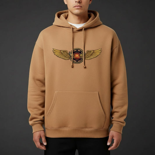 Infinite Wings Hoodie - Sandy Brown