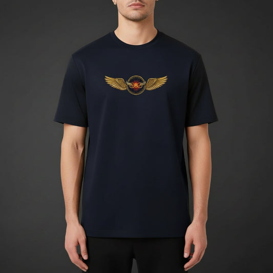 Infinite Wings Tee - Navy